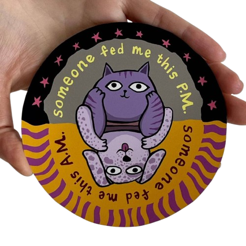 Pet Feeding AM/PM Magnet