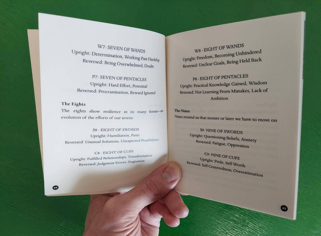 Pocket Guide to Tarot Card Archetypes Zine