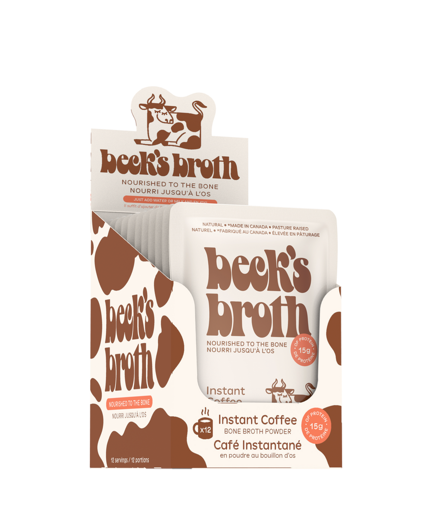 Instant Coffee Bone Broth Powder