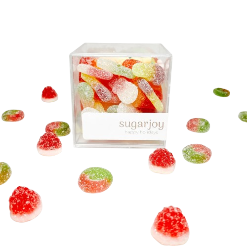 Holiday Swedish Candy Gift Cube