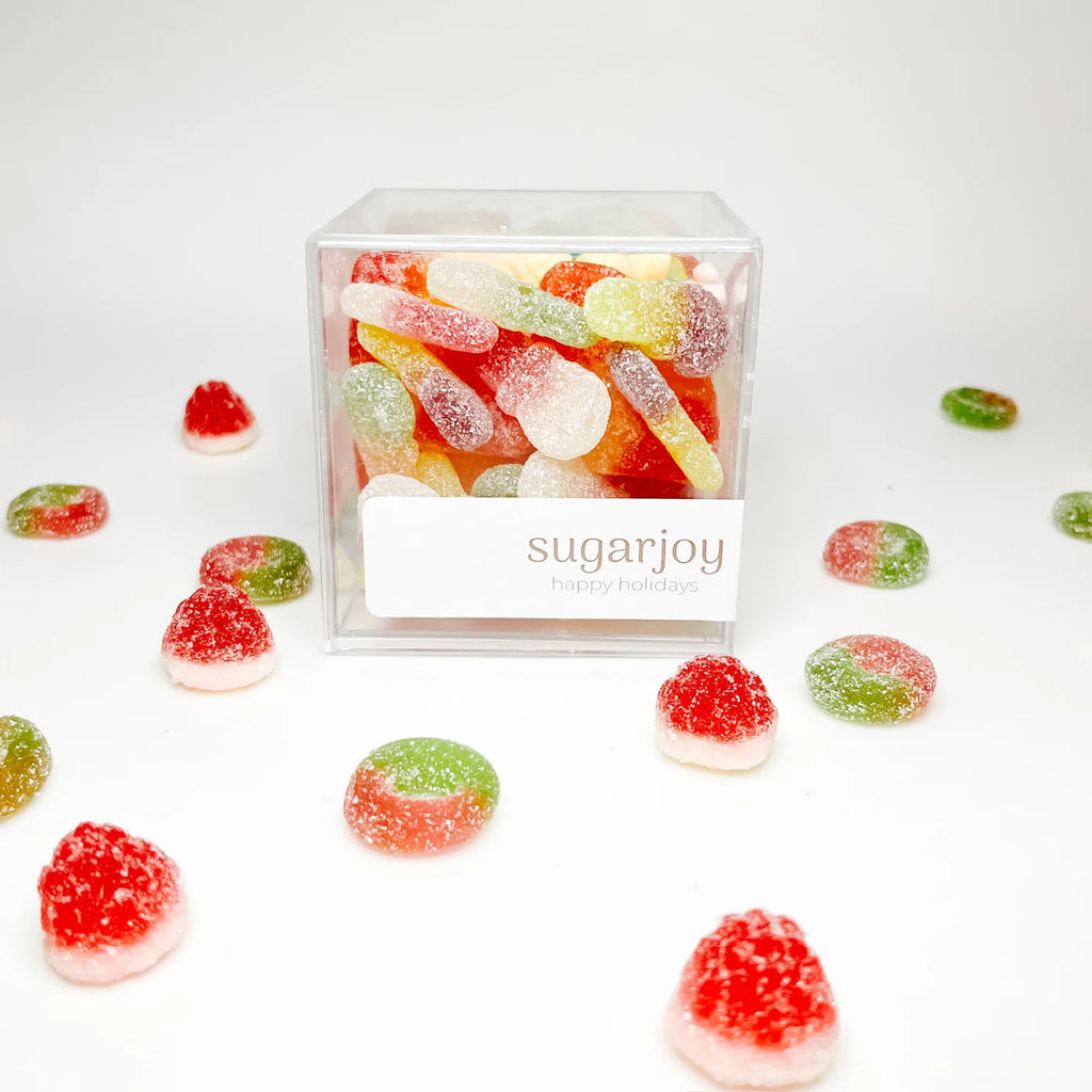 Holiday Swedish Candy Gift Cube