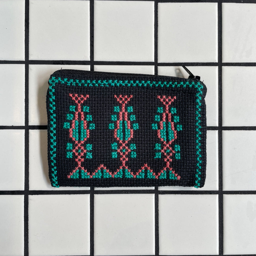 Palestinian Embroidered Change Purse