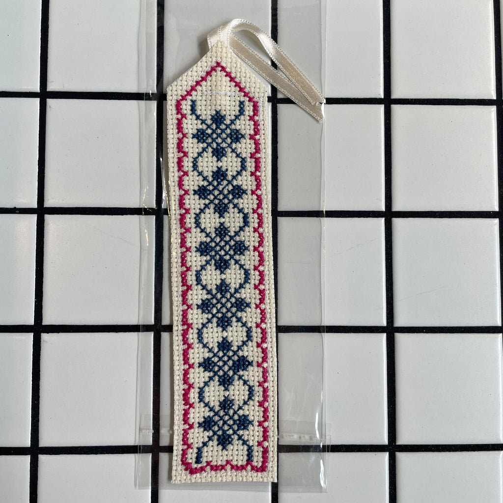 Palestinian Embroidered Flower Bookmarks