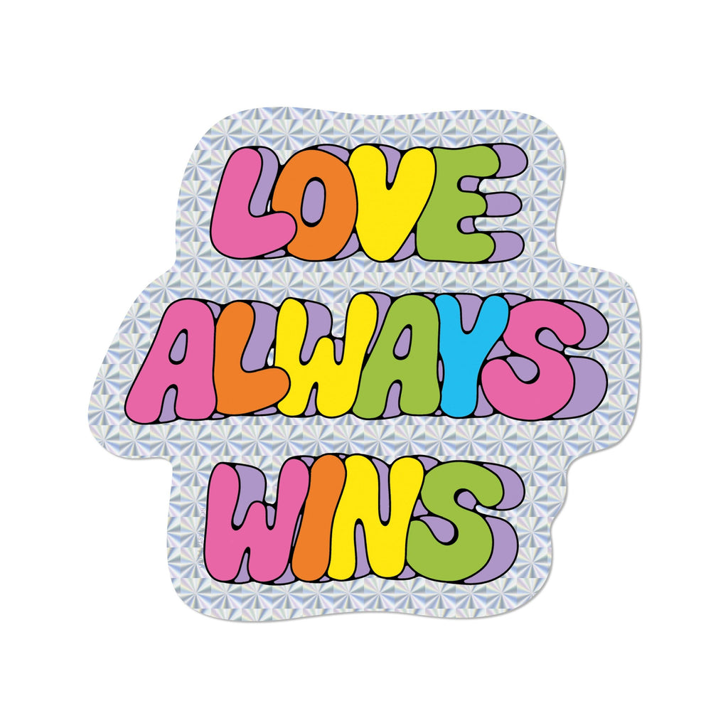 Love Always Wins Sticker
