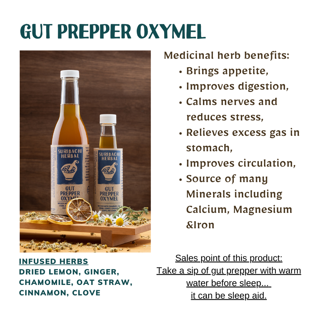 Gut Prepper Oxymel