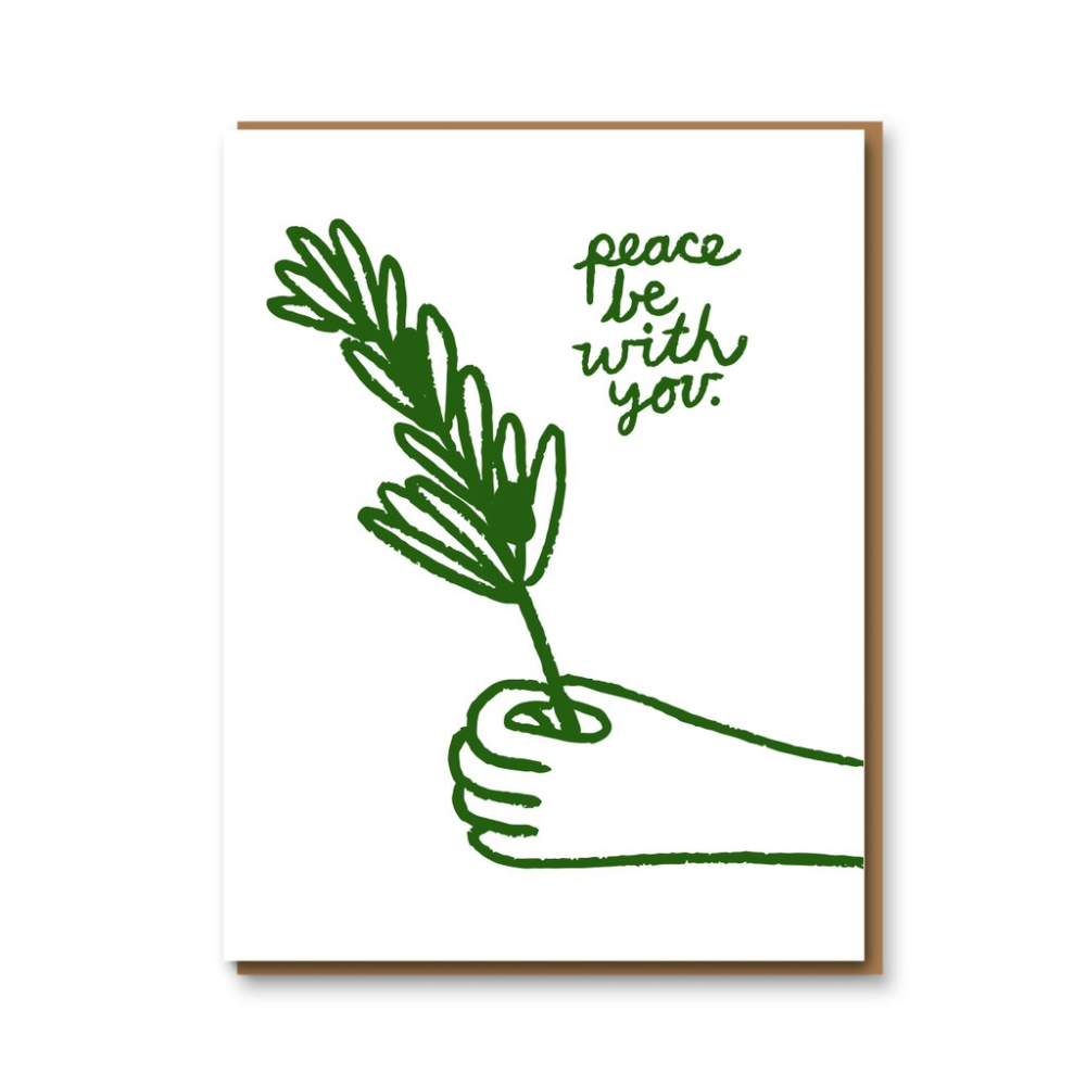 Peace Be With You Card