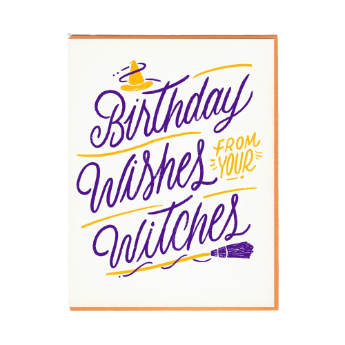Birthday Witches Card